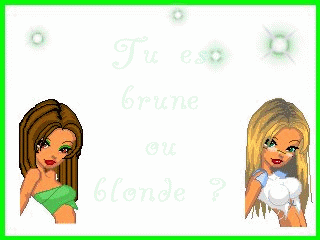       blonde ou brune